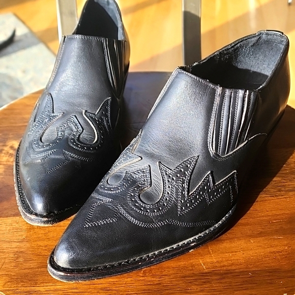 Seychelles Black Western Booties Women's Size 6.5 - Picture 2 of 13